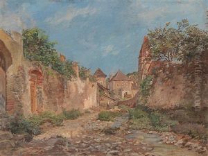 Small Street In Weisenkirchen