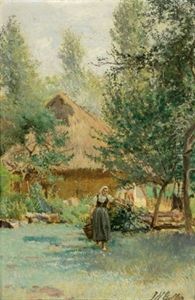 Motiv Aus Ungarn by Johann Nepomuk Geller