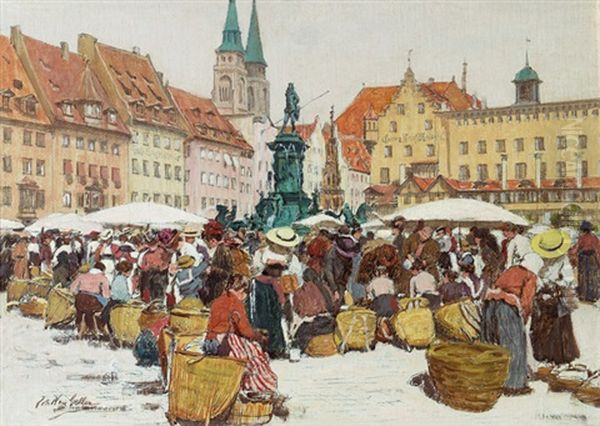 Marktplatz In Nurnberg - view 1