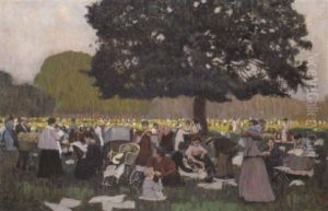 Sonntag Im Prater by Johann Nepomuk Geller