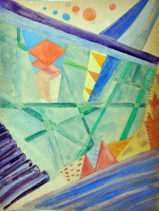 Composizione Futurista by Fedele Azari
