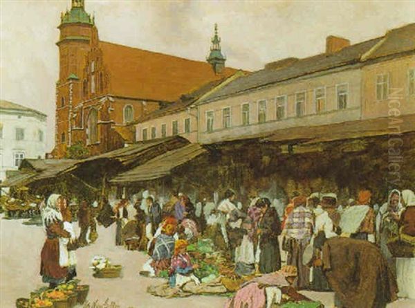 Markttag In Krakau - view 1