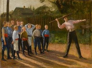 The Javelin Lesson by Petr Isakovich Geller