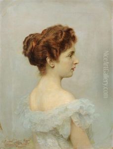 Bildnis Der Hansi Egger by Edoardo Gelli