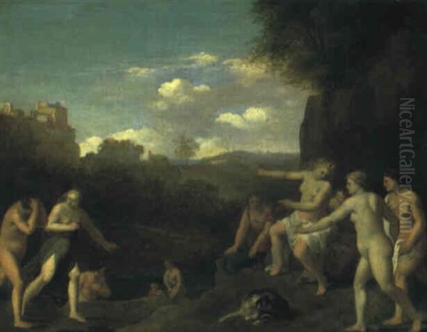 Diana Med Sine Nymfer - view 1
