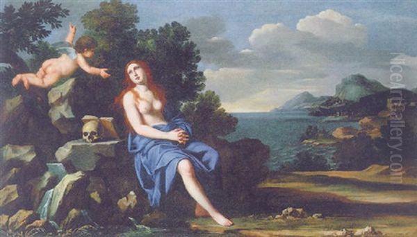 Die Busende Magdalena In Einer Kustenlandschaft - view 1