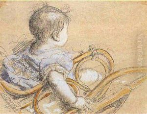 Bimbo Sul Dondolo by Vincenzo Gemito