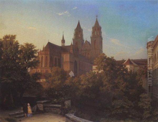 Blick Auf Den Magdeburger Dom - view 1