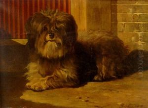 A Tibetan Terrier by Bernard de Gempt