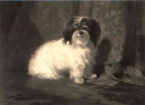 A Bolognese With His Master's Slippers by Bernard de Gempt