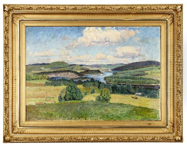 Sommarlandskap Vid Indalsalven - view 1