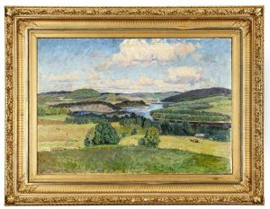 Sommarlandskap Vid Indalsalven by Anton Genberg
