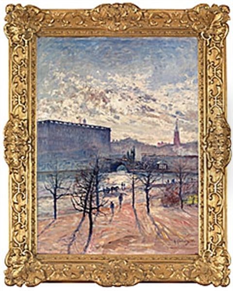 Soldis Over Stockholms Slott - view 1