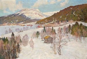 Vinter Vid Areskutan by Anton Genberg