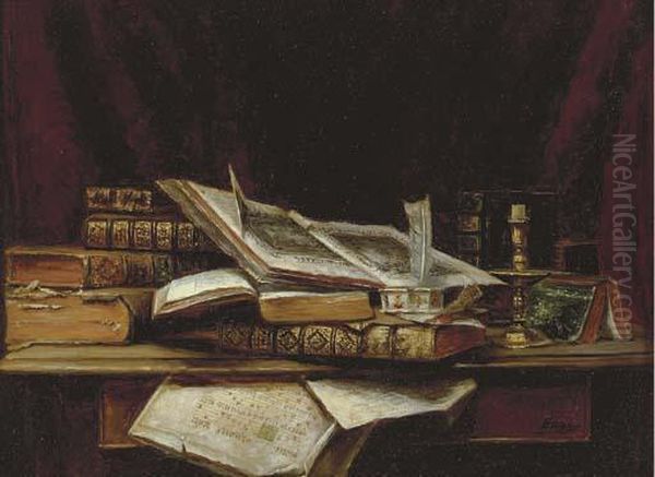Still Life With Books - view 1