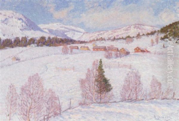 Vinterlandskap, Jamtland - view 1