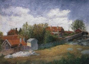 Soderkakar-sommarmotiv Fran Stockholm by Anton Genberg