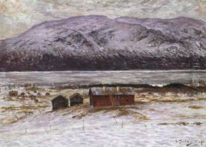 Vinterlandskap, Ottsj" Vinterlandskap, Ottsj"