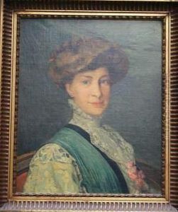 Portrait D'une Elegante by Ernest Azema