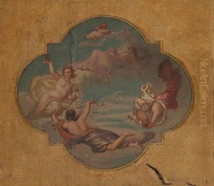 La Ronde Des Nymphes by Ernest Augustin Gendron