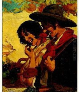 Scene Galante by Ernest Azema