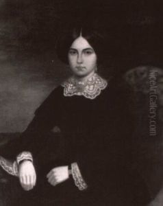 Portrait Of A Woman With Lace Collar Portrait Of A Woman With Lace Collar