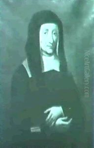 Portrait Of A Nun Holding A Small Bible Portrait Of A Nun Holding A Small Bible