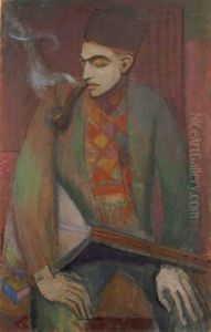 Mann Mit Balalaika