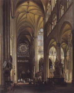Interieur De La Cathedrale D'amiens