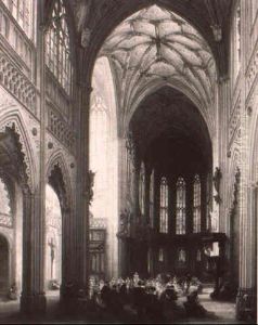 In The Cathedral by Jules Victor Genisson