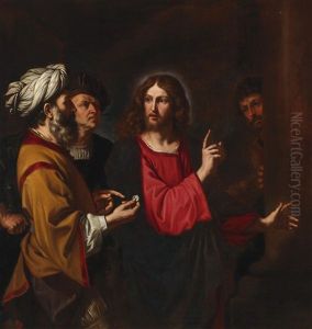 The Tribute Money by Benedetto Gennari the Younger