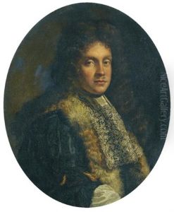 Portrait Of A Man, Bust-length by Benedetto Gennari the Younger