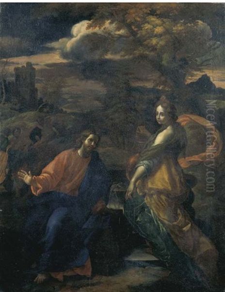 Cristo E La Samaritana Al Pozzo - view 1