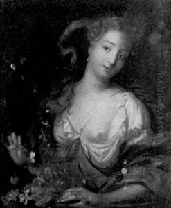 Portrait Of Of A Lady (countess Of Lichfield?)