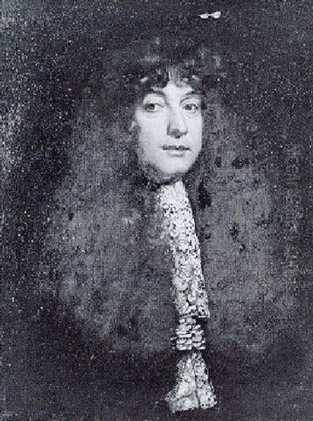 Portrait Of A Gentleman, Wearing A French Lace Cravat And A Full-bottomed Wig - view 1