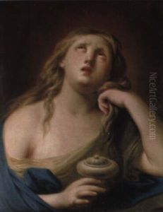 Die Busende Magdalena by Benedetto Gennari the Younger