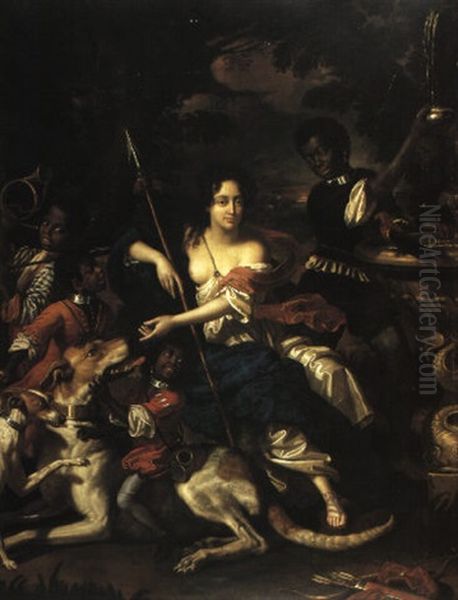 Portrait Of Hortense Mancini, Duchess Of Mazarin - view 1