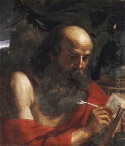 Der Heilige Hieronymus Schreibend