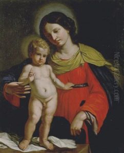 Madonna Con Bambino by Bartolomeo Gennari