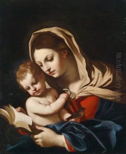 Die Muttergottes Mit Dem Christusknaben by Cesare Gennari