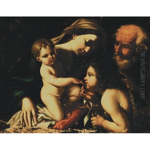 The Holy Family With John The Baptist - view 1