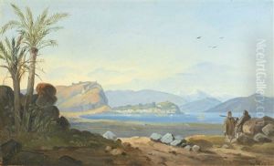 A Mediterranean Bay by Johann Martin Gensler