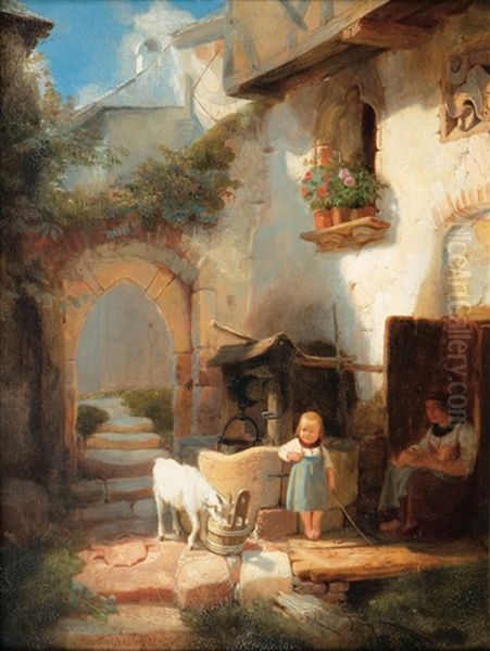 Idyll By The Well - view 1