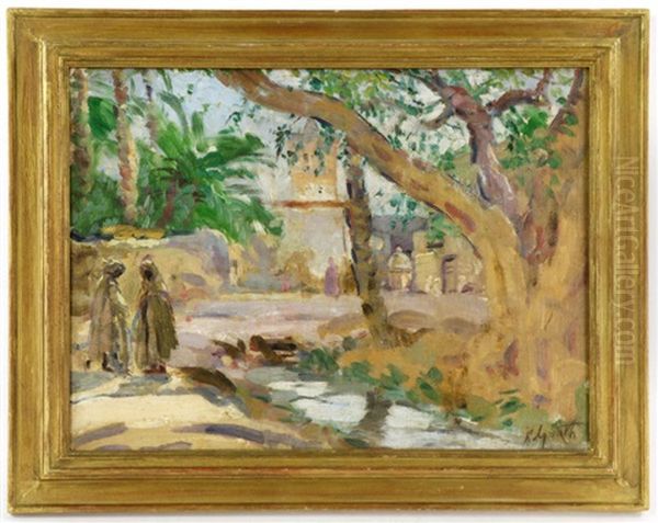 Arab Village Scene - view 1