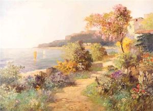 Sudliche Landschaft by Lillian M. Genth