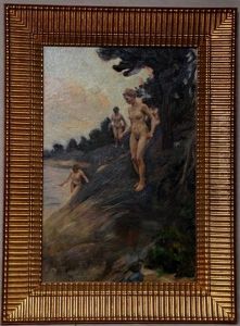 Nudes Bathing