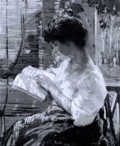A Pleasant Afternoon / Portrait Of A Young Woman Reading A Pleasant Afternoon / Portrait Of A Young Woman Reading