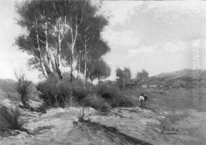 Field Work, Autumn by Lillian M. Genth