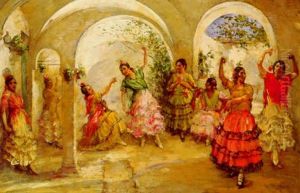 Danza De Andalucia by Lillian M. Genth