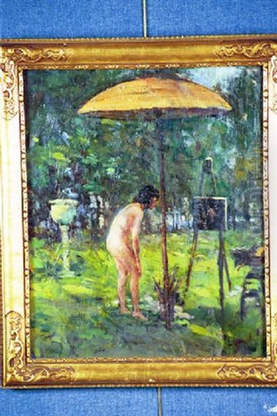 Admiring The Painting - view 1